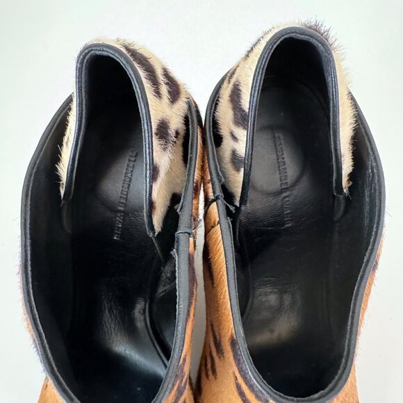 Alexander Wang SS10 Runway Alla Leopard Pony Mule 38 EU - Picture 7 of 15